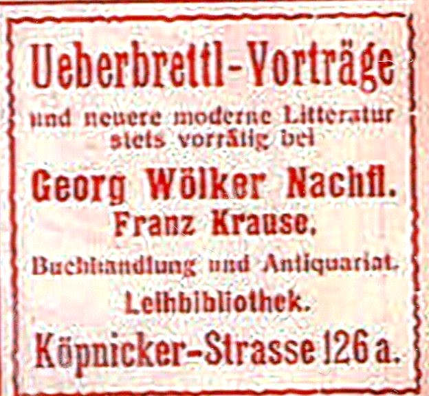 Bibliothek Köpenicker Straße