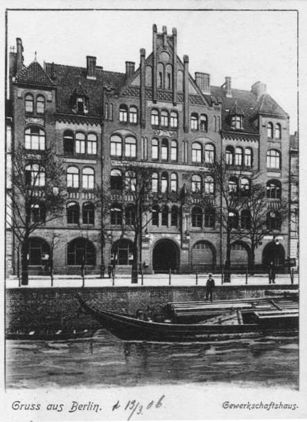 Erstes Gewerkschaftshaus Deutschlands