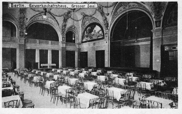 Großer Saal Gewerkschaftshaus