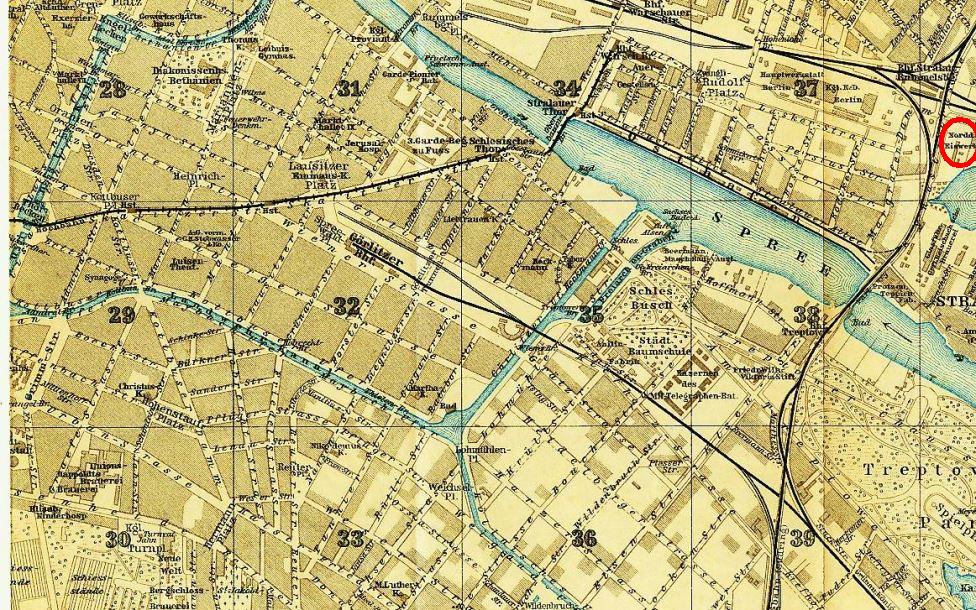 Plan Köpenicker Straße