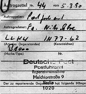 Reparaturannahme Melchiorstraße 9